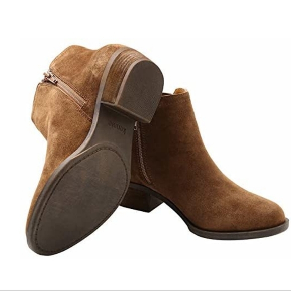 Kensie Ladies' Gazelle Ankle Boot in Brown, 9 - Picture 3 of 9